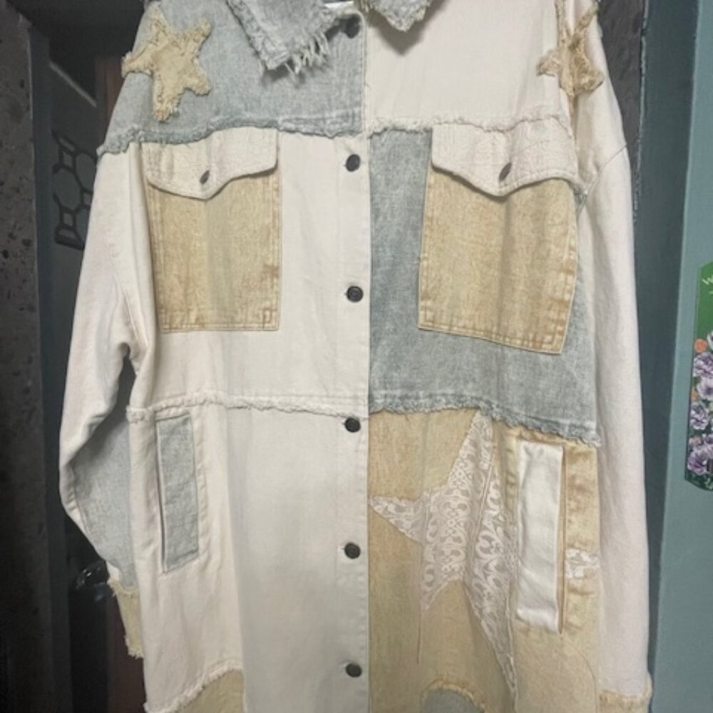 Custom made Jean Jacket